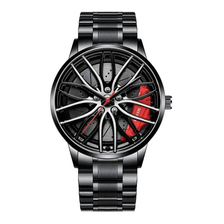 MotoHawk™ Men's Rim Watch MH8808 - Motorsport Automotive Watch - Zolenzo